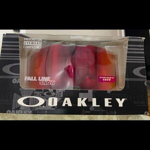 Oakley Prizm Snow Goggles - Red and Orange